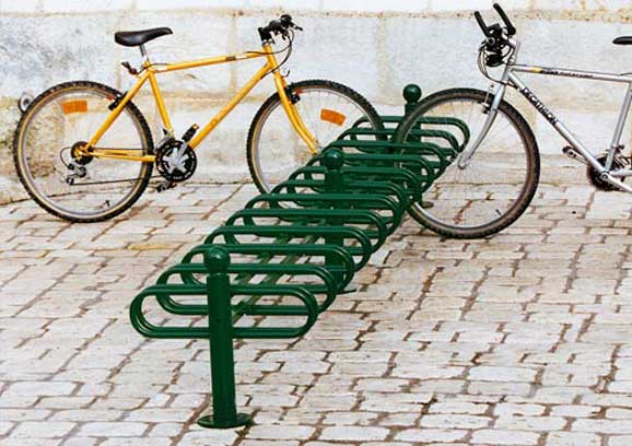 Modular Decorative Bicycle Stands - Click Image to Close