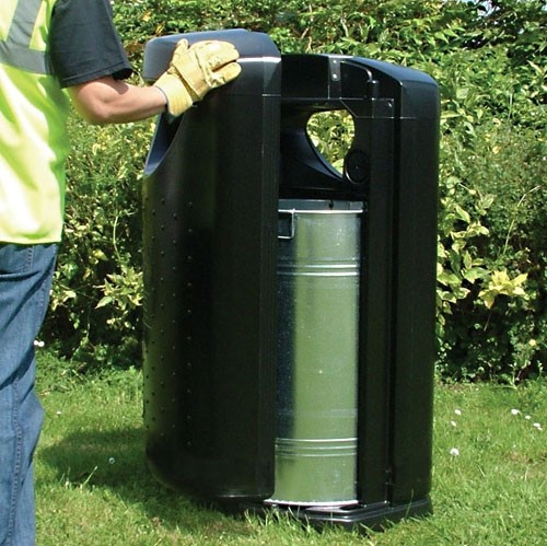 ECO Pioneer Litter Bin 130 litre - Click Image to Close