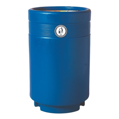 MONARCH Round Open Top Litter Bin 85 litres - Click Image to Close